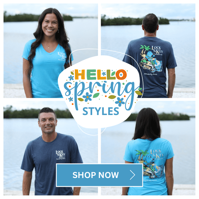 Hello Spring Styles! Shop Lock N Key Logo T-Shirts Now